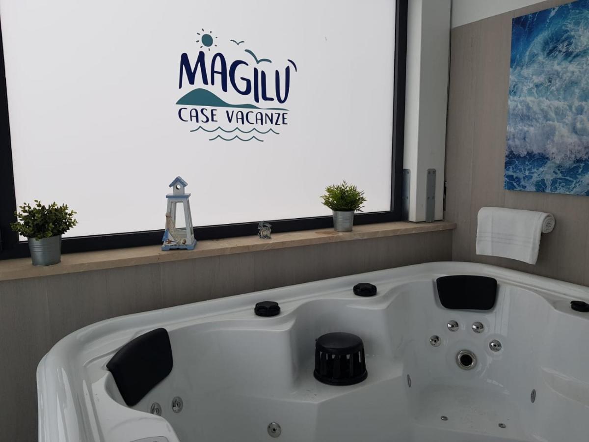 Magilu Case Con Jacuzzi Castellammare del Golfo Bagian luar foto